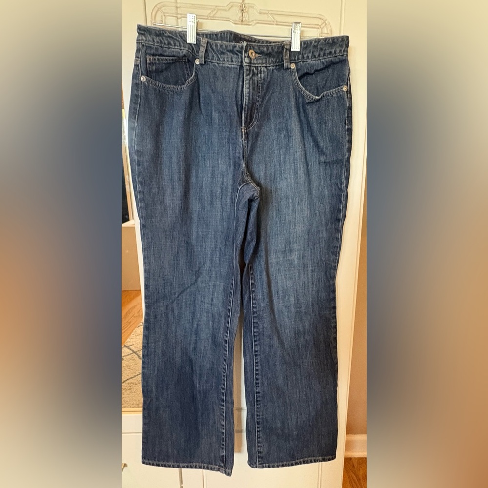 Sonoma wide leg denim jean size 16